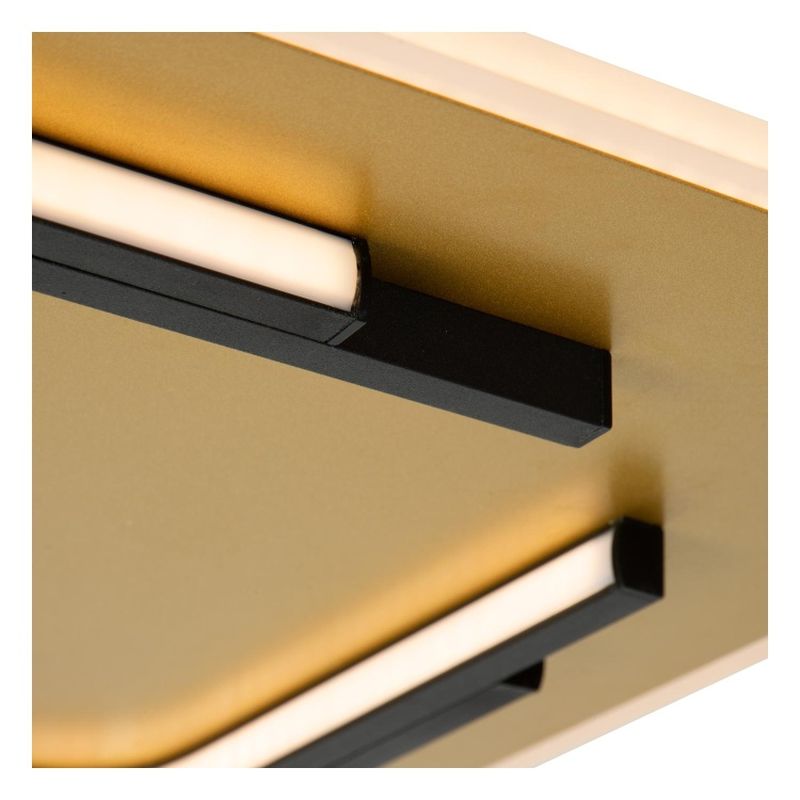 Lucide ANDREAS - Zapustené stropné svietidlo - LED - 1x30W 2700K - Matt Gold / Mosadz